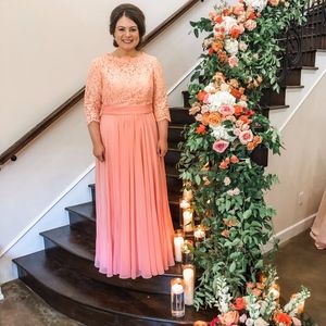 Peach Formal Dress